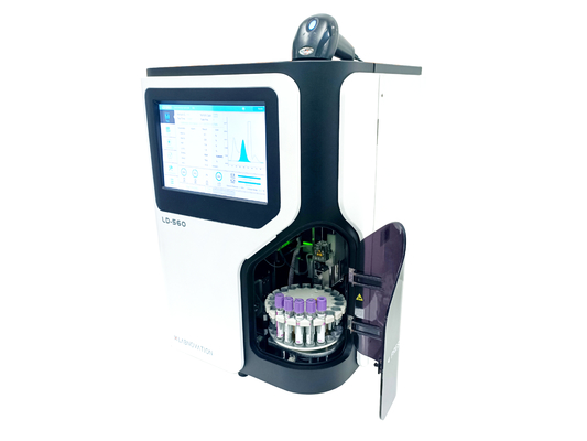 آنالایزر HbA1c LD-560 Labnovation آخرین آنالایزر تمام اتوماتیک روش HPLC آنالایزر HbA1c دارای گواهی IFCC&amp;NGSP