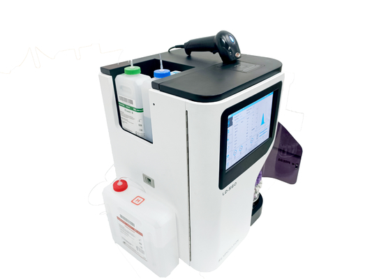 آنالایزر HbA1c LD-560 Labnovation آخرین آنالایزر برای تست HbA1c روش HPLC حالت دوگانه برای عملکرد