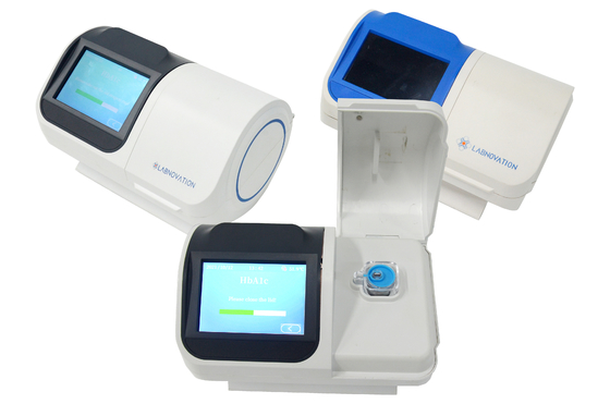آنالایزر قابل حمل POCT HbA1c تست یک مرحله ای HbA1c دارای گواهی IFCC